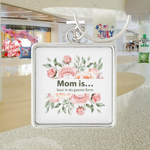 Mothers day "Garden of Love"  Keychain
