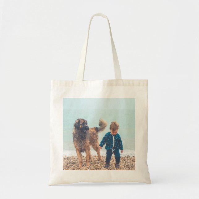 Mother's Day Gift Custom Photo Personalized  Tote Bag (Front)