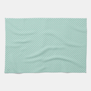 Mother's Day Gift Daisies On Mint Kitchen Towel