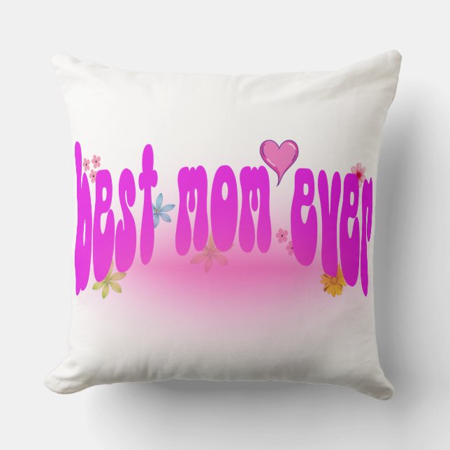  - Mother's Day Gift - Decorative Pillow for Mom - (Front)