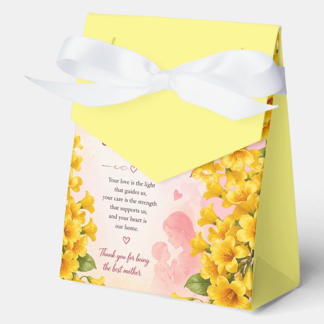 Mother's day gift favor box (Front)