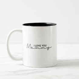 Mothers Day Gift For Mom Birthday Gift Two-Tone Coffee Mug