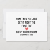 Mothers Day Gift From First Born Gift for Mom Pers