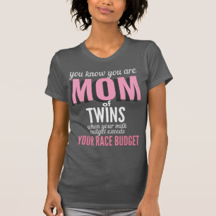 mother's day gift idea, gifts future, mom of twins T-Shirt