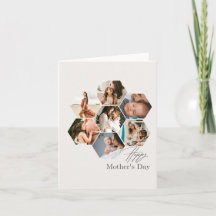 Mother's Day Gift Personalized MOMMY Photo Collage
