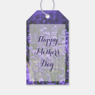 Mothers Day Gift Tags Purple Lavender