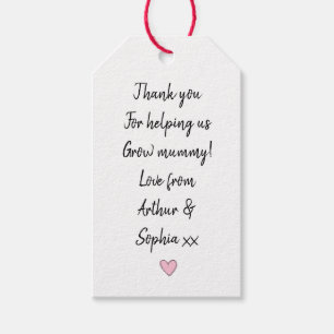 Mother's Day Gift Two-Tone Gift Tags