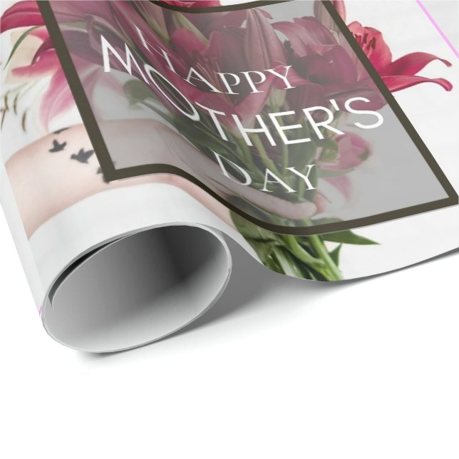 Mothers day gift wrapping paper (Roll Corner)