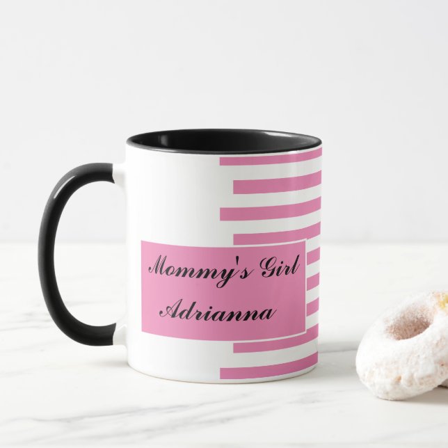 Mother's Day Gifts Mommy's Girl Personalized Cute Mug (With Donut)