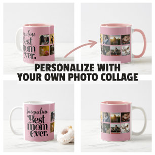 Mother's Day Gifts Photo Collage Best Mom Ever Coffee Mug