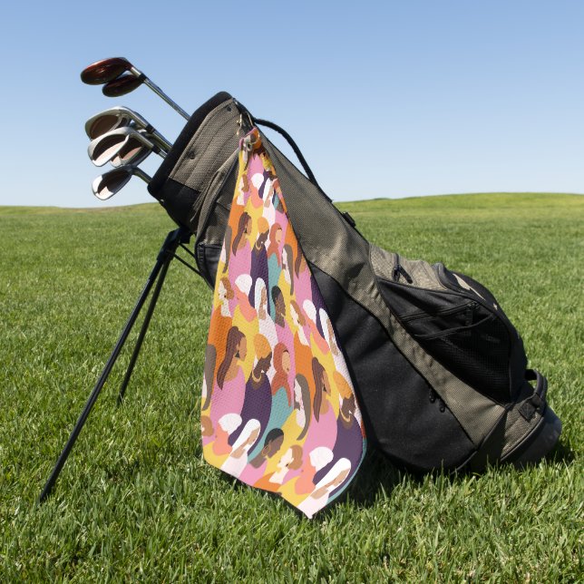 Mother's Day Golf Towel (Green)