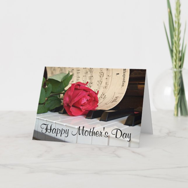 Mothers Day Greeting Card (Front)