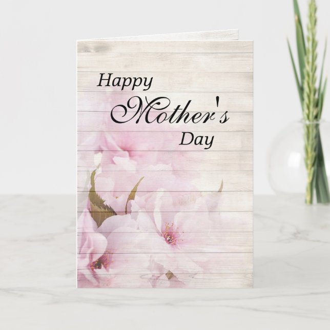 Mothers Day Greeting Card (Front)