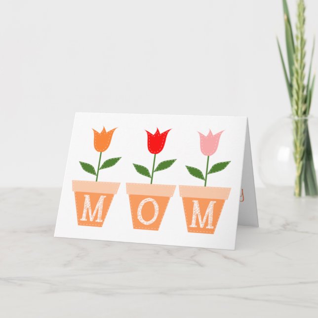 Mothers Day Greeting Card (Front)