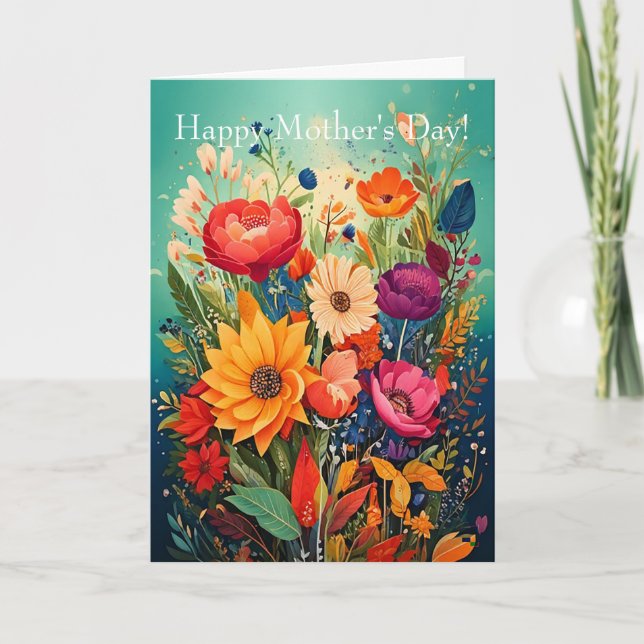 Mother's Day Greeting Card (Front)