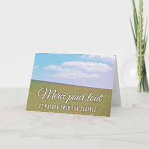 Mother's Day greeting card - Thank you for everyth