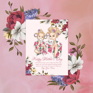 Mother's Day Holiday Postcard