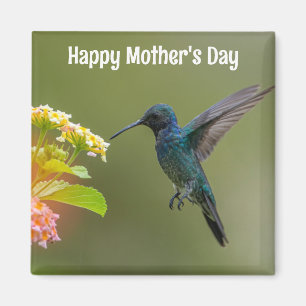 Mother's Day Hummingbird Magnet