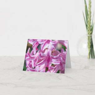 Mother's Day Hyacinth Customizable Greeting Card