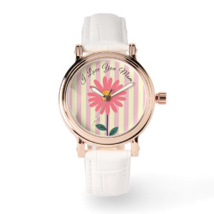 Mothers Day,I Love You Mom,Best Mom Ever,Modern Watch
