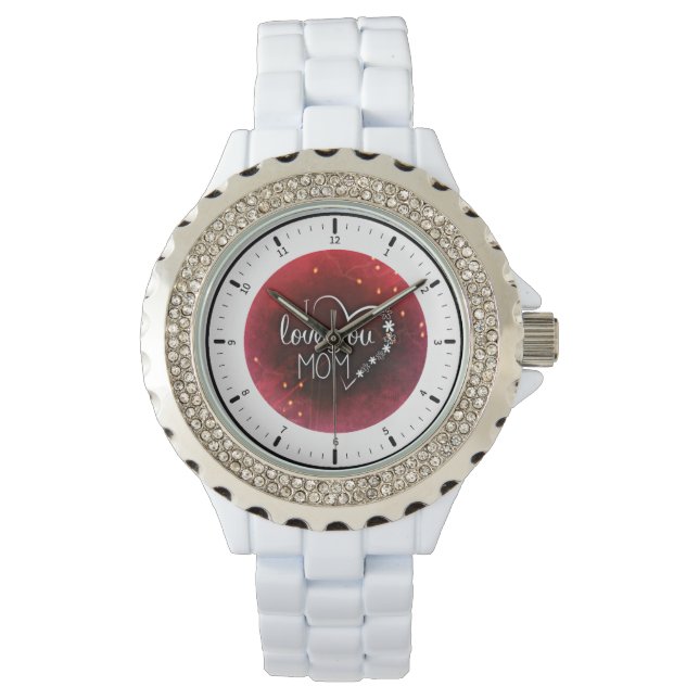 Mother's Day | I Love You Mom | eWatch Watch (Front)