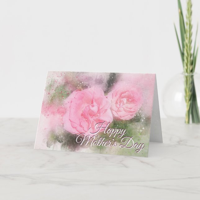 Mother's Day Inspiring Bible Verse Philippians 1:2 Card (Front)