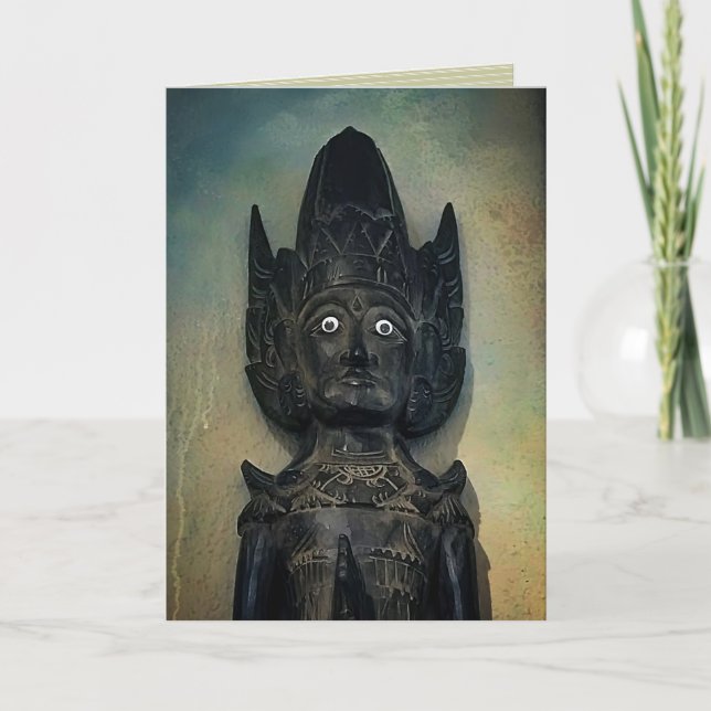 ....mother's day is WHEN? GREETING CARD (Front)