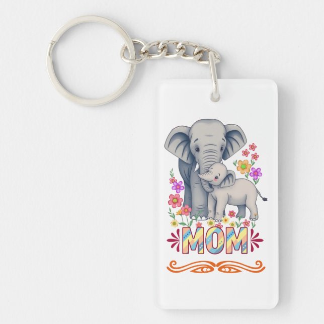 Mother's day keychain (Front)