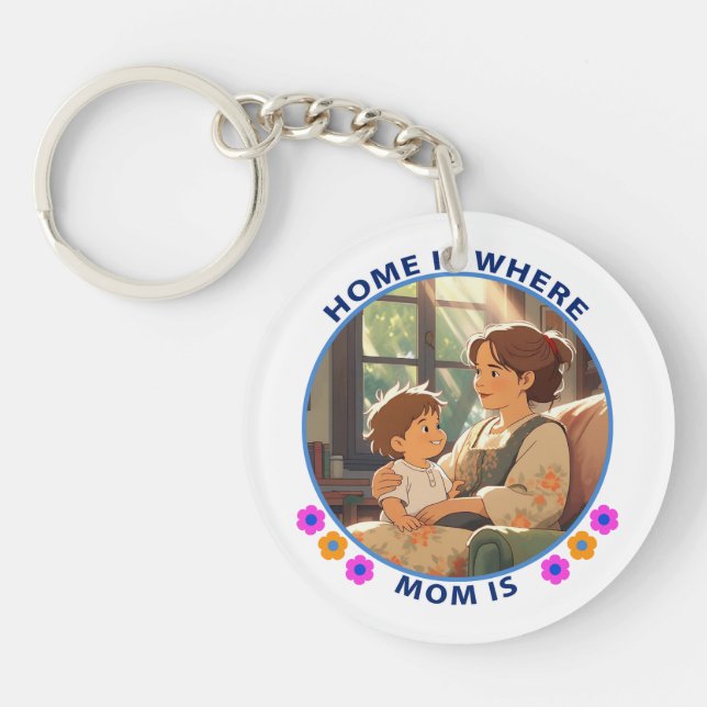 Mother's day keychain (Front)