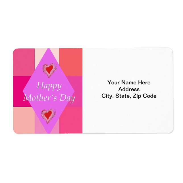 Mother's Day Labels (Front)