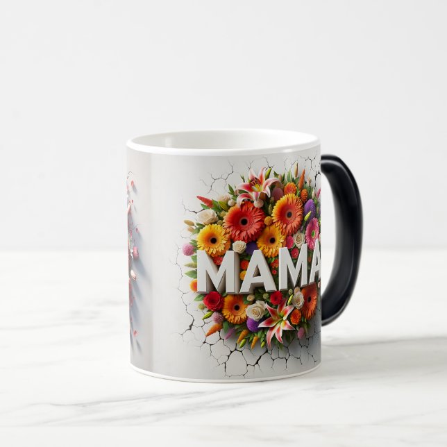 Mothers Day LOVE 3D Magic Mug (Front Right)
