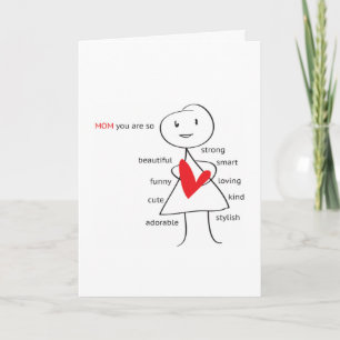Mother's day love card