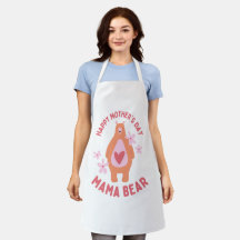 Mother's Day Mama Bear Apron