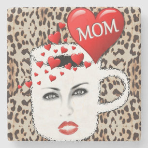 Mother's Day Marble Stone Coaster