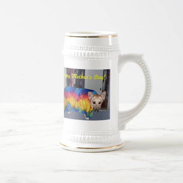Mother's Day Modelling Clothes Beer Stein (Right)