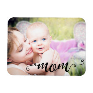 Mother's Day Mom Custom Photo Personalized Gift Magnet