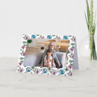 Mother's Day Mom Grandma Nana Customize  Holiday Card