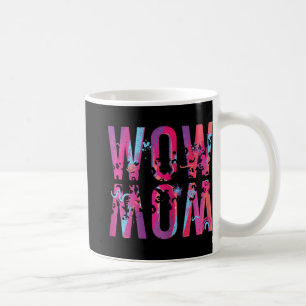 Mothers Day Mom Is Just Wow Upside Down Art Brush Coffee Mug