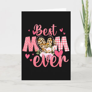 Mother's day mom tee from daughter women mom kids card