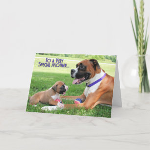 Mothers Day - Mommy Boxer - Vindy Card