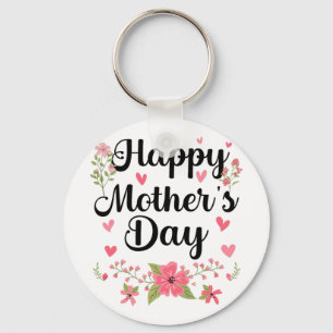 Mother's Day Mommy Cute Floral Women For Mom Grand Keychain