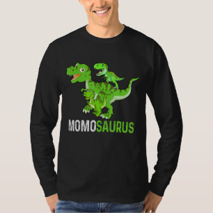 Mother's Day Momosaurus T rex Dinosaur Funny Momo T-Shirt