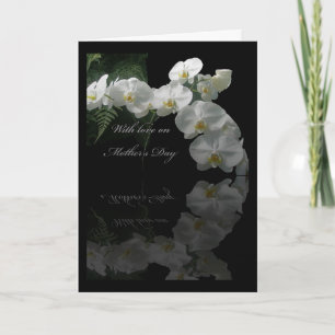 Mother's Day Moth Orchids & Ferns Card