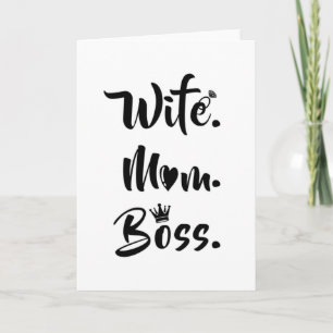 Mother's Day Mother Mothers Mom Mummy Funny Gift Card