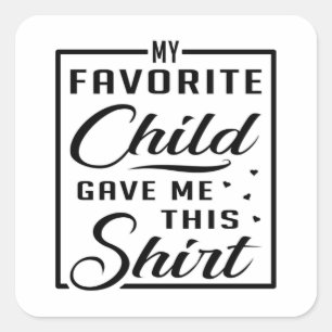 Mother's Day Mother Mothers Mummy Mom Gift Idea Square Sticker