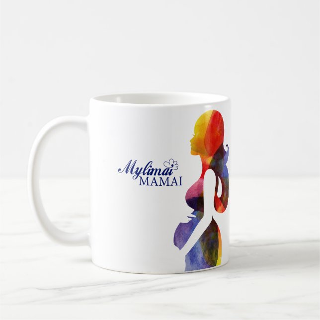 Mothers day mug - Lithuania v6 (Left)