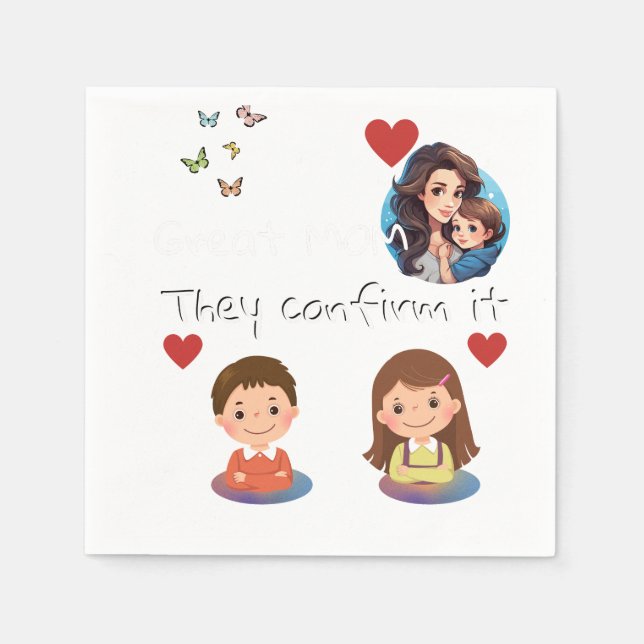 Mother's Day Napkin (Front)