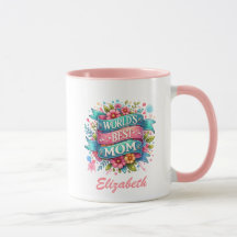Mother's Day Nature Lovers Floral Personalized