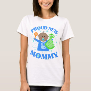 Mother's Day New Mom Boy T-Shirt - Ethnic