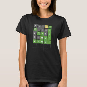 Mother's Day New Mom Word Guessing Game Toddler T-Shirt